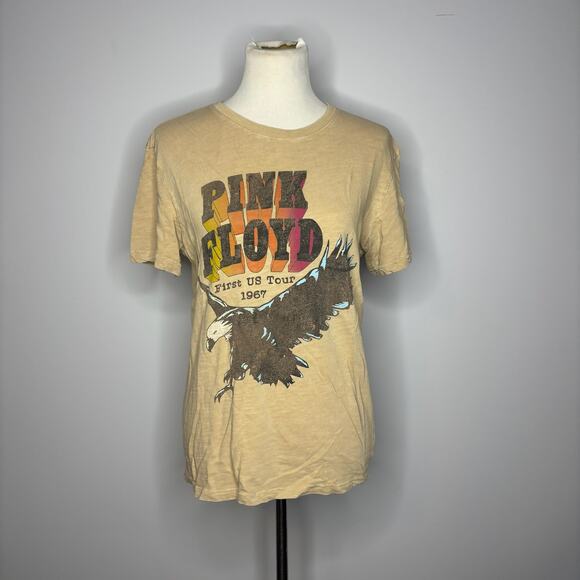 Pink Floyd For Lucky Brand - Tan Pink Floyd Graphic Tee - Picture 1 of 4